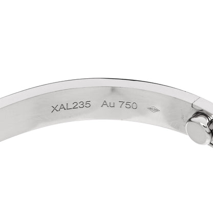 Cartier 18K White Gold LOVE Bracelet 17 7 of 9