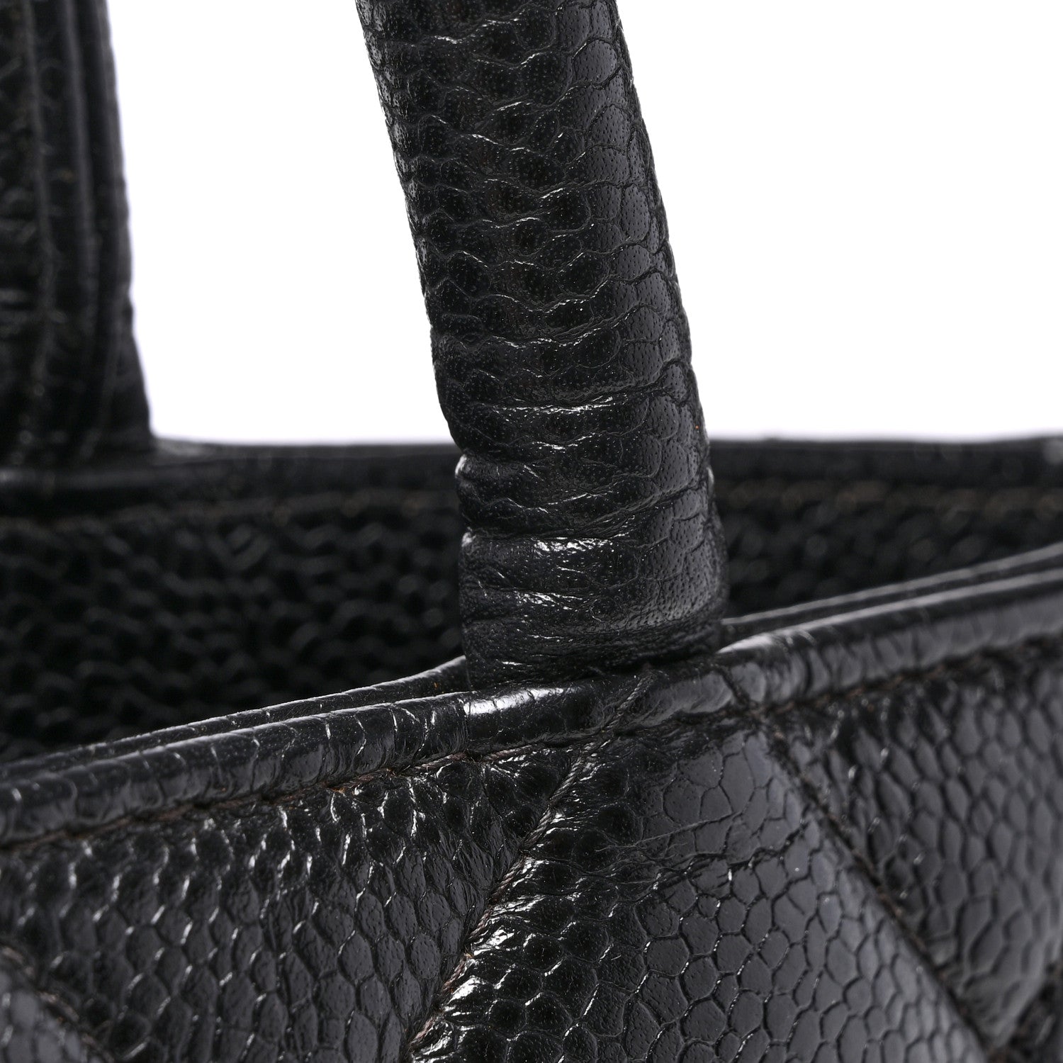 Chanel Caviar Quilted Medallion Tote Black 15 of 15