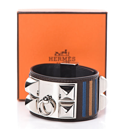 Hermes Barenia Rocabar Collier de Chien CDC Bracelet T2 Ebene 7 of 7