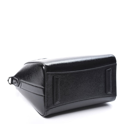 Givenchy Textured Patent Calfskin Mini Antigona Black 3 of 10
