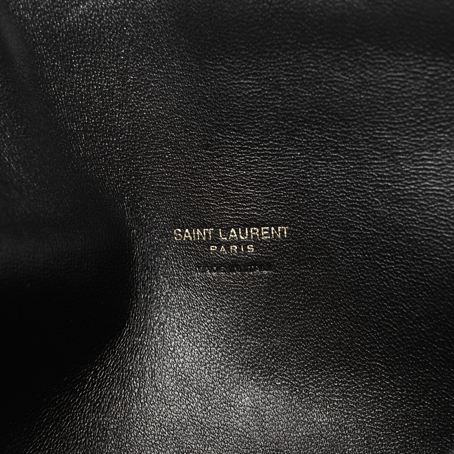 Saint Laurent Patent Paloma Envelope Clutch Black Black 6 of 8