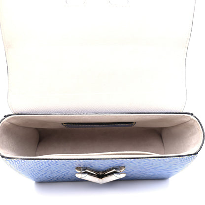 Louis Vuitton Epi Twist Shoulder Bag MM Denim Light 4 of 5
