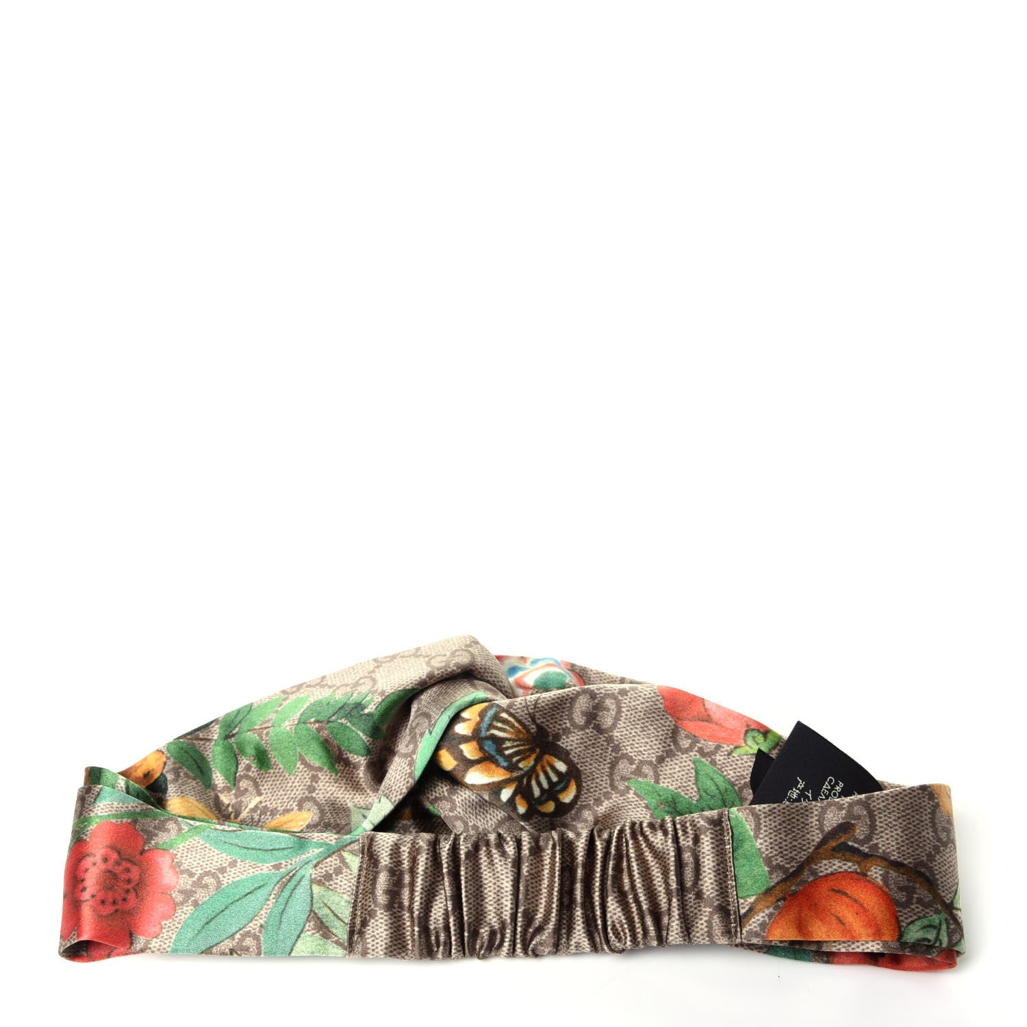 Gucci Silk Monogram Tian Print Tiana Duchesse Headband 3 of 6