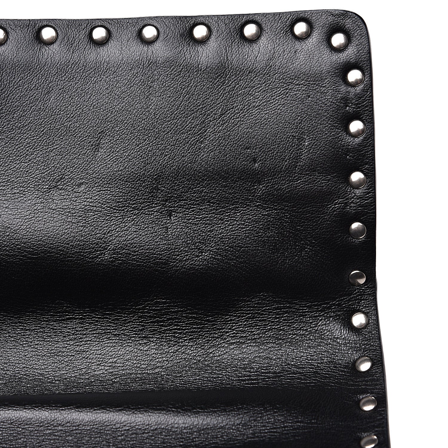 Valentino Garavani Lambskin Large Rockstud Spike Shoulder Bag Black 11 of 11
