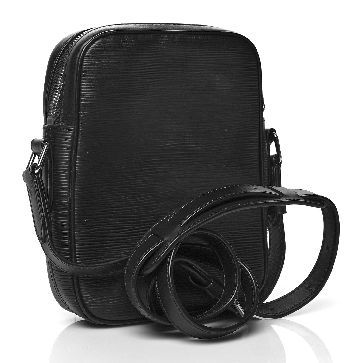 Louis Vuitton Epi Danube Slim PM Black 2 of 11