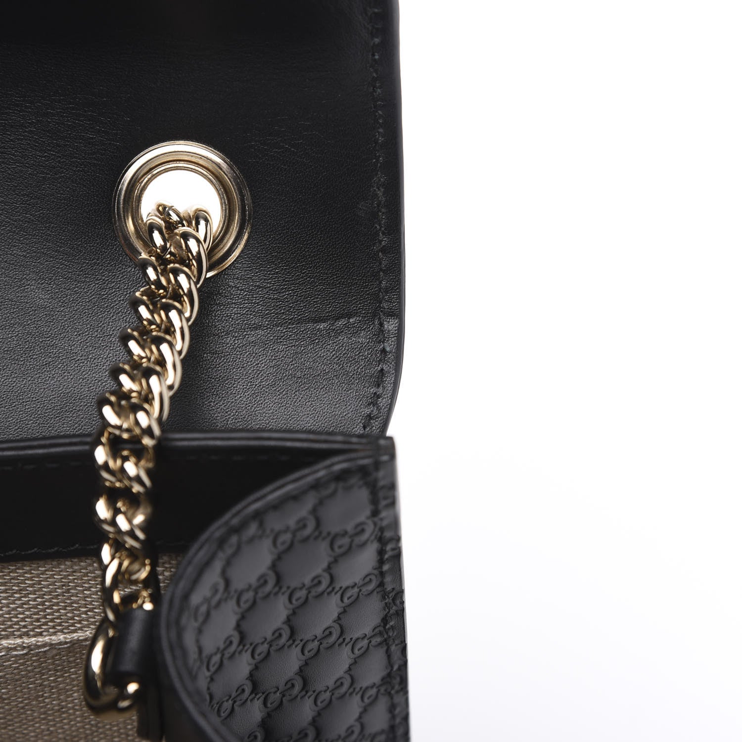 Gucci Microguccissima Mini Emily Shoulder Bag Black 7 of 11