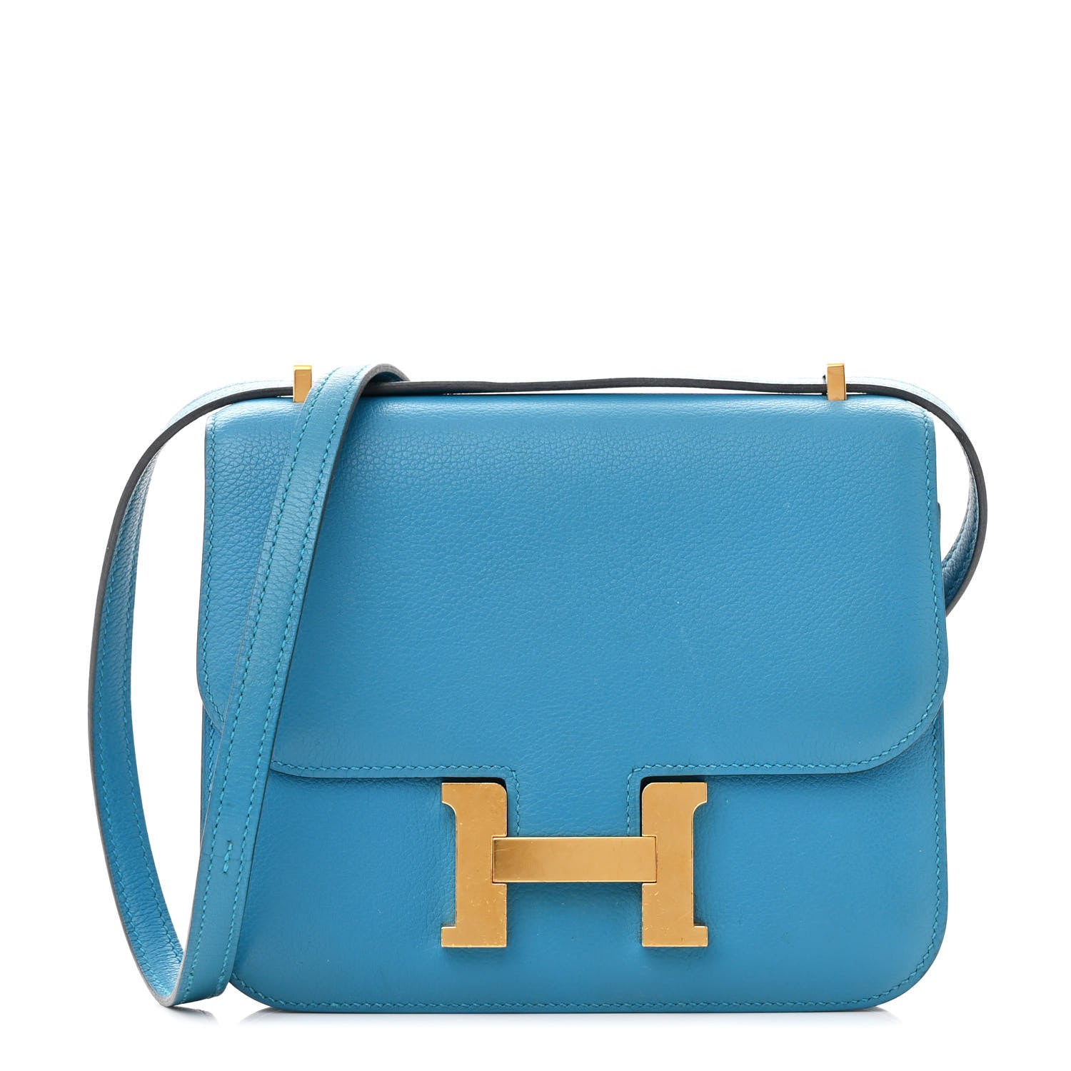 Hermes Evercolor Constance 18 Bleu Frida 1 of 17