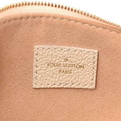 Louis Vuitton Empreinte Monogram Giant Multi Pochette Accessories Mini Pochette Cream 6 of 7