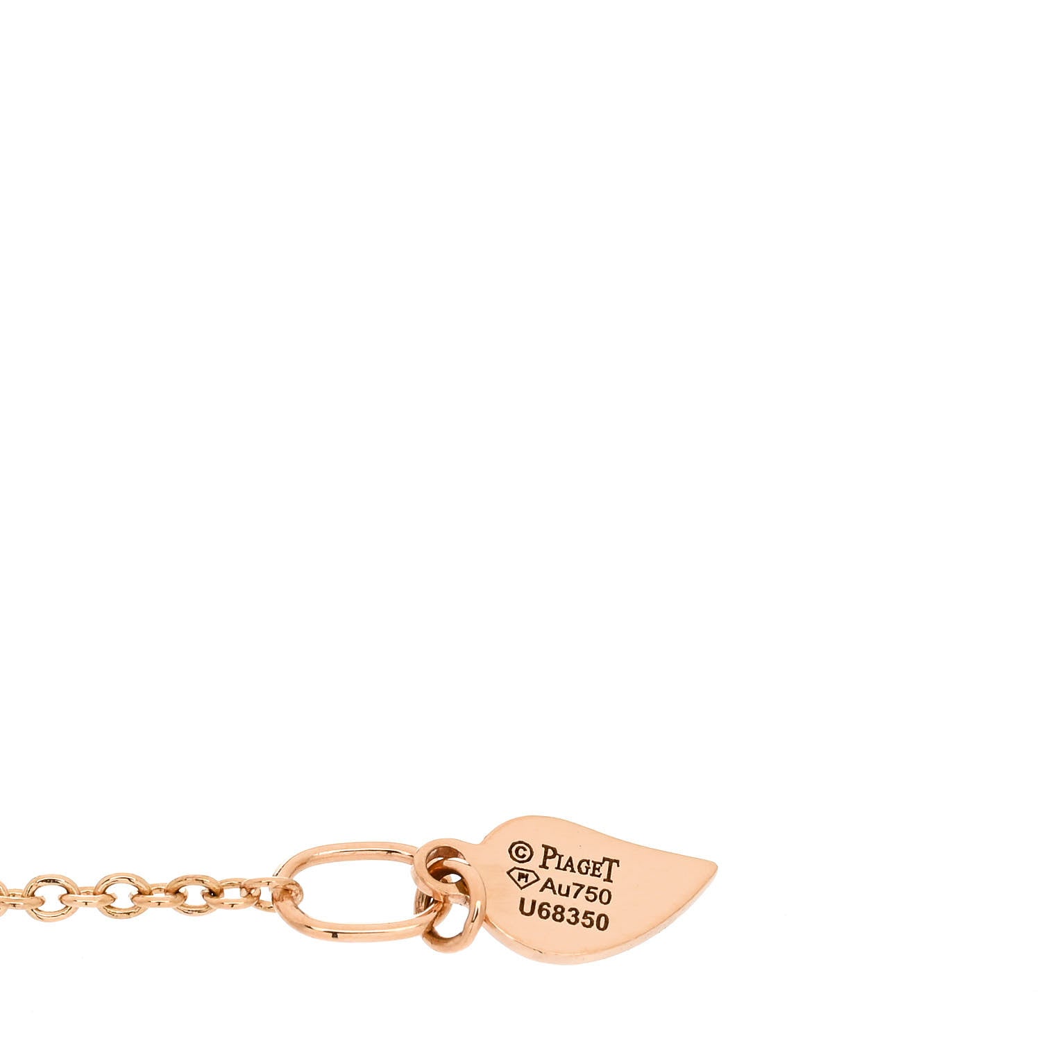 Piaget 18K Rose Gold Diamond Rose Bracelet 4 of 6