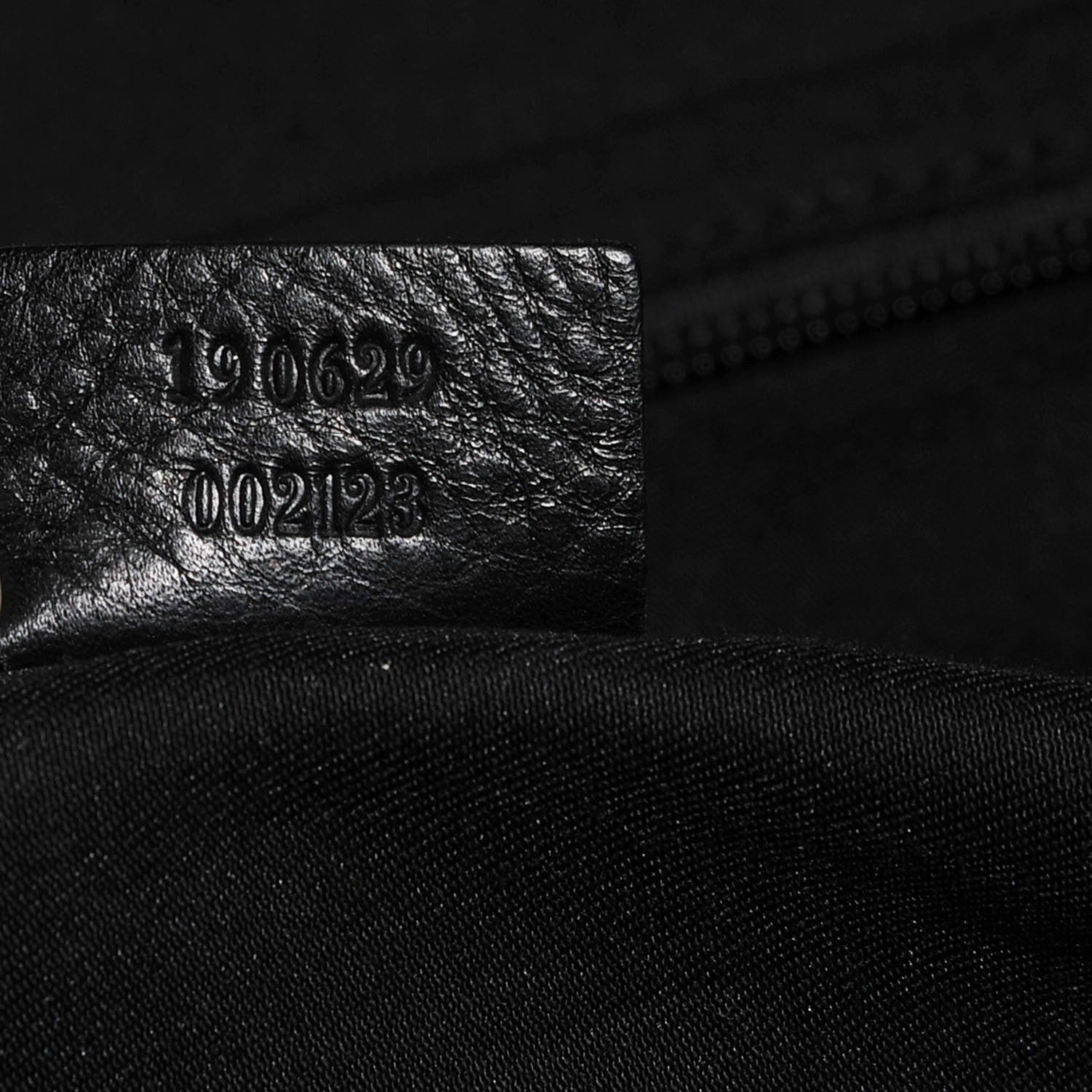 Gucci Denim Monogram Large Duffle Black 6 of 7