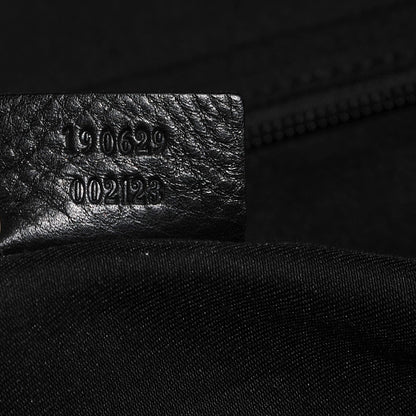Gucci Denim Monogram Large Duffle Black 6 of 7