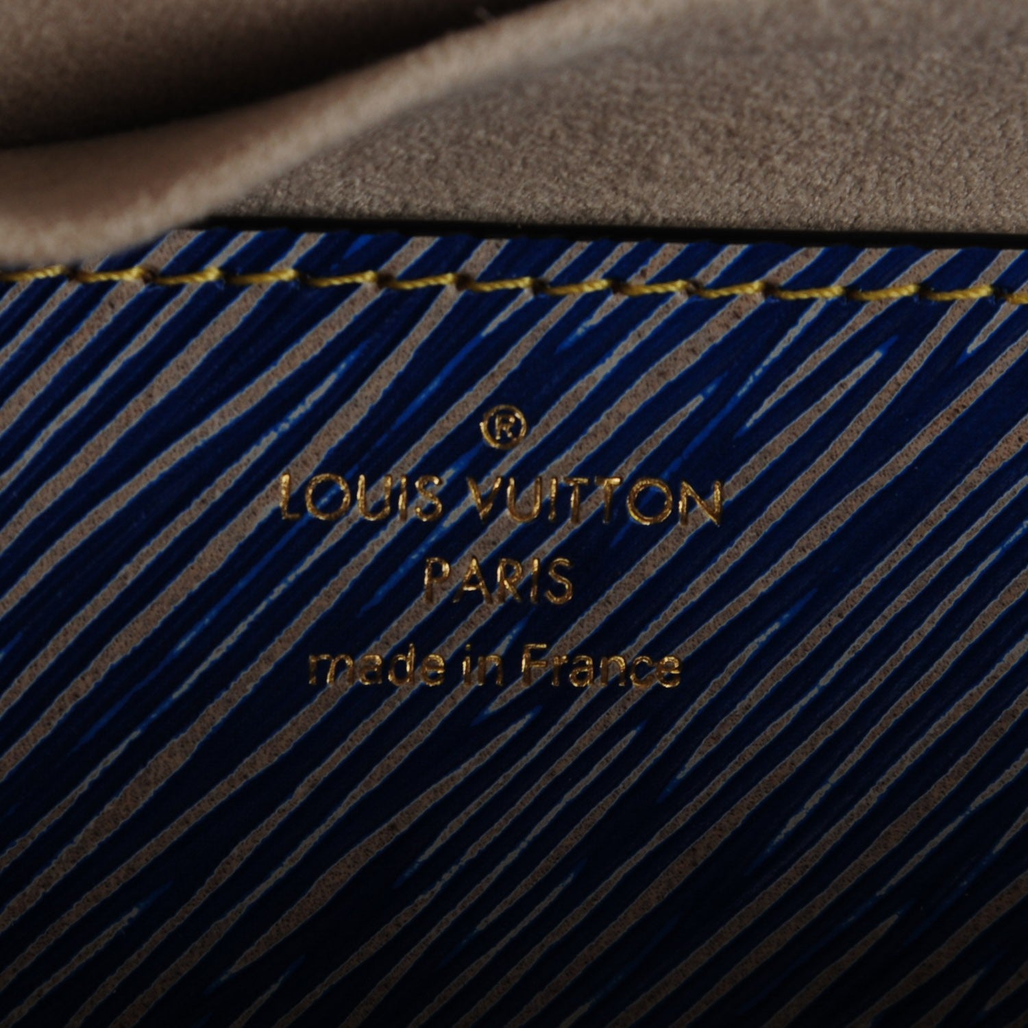 Louis Vuitton Epi Twist Shoulder Bag MM Denim Light 6 of 9