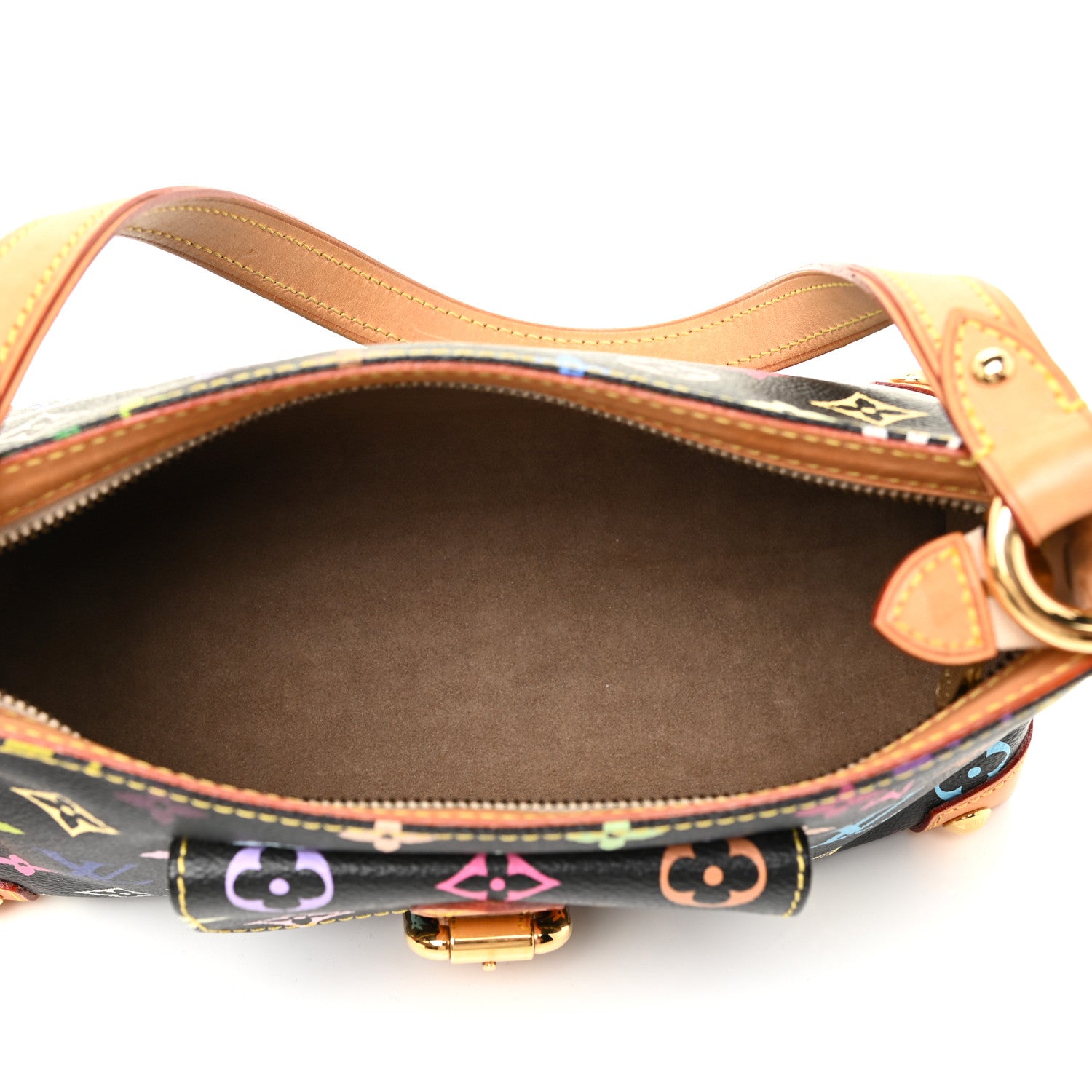 Louis Vuitton Monogram Multicolor Eliza Black 5 of 16