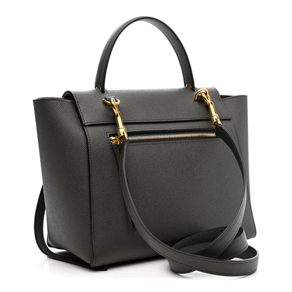 Celine Grained Calfskin Micro Belt Bag Grey 4 of 21