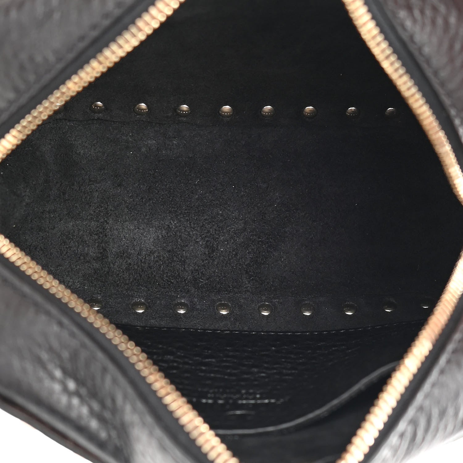 Valentino Garavani Pebbled Calfskin Rockstud Camera Crossbody Bag Black 5 of 10