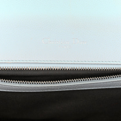 Christian Dior Grained Calfskin Small Diorama Flap Bag Light Blue 6 of 13