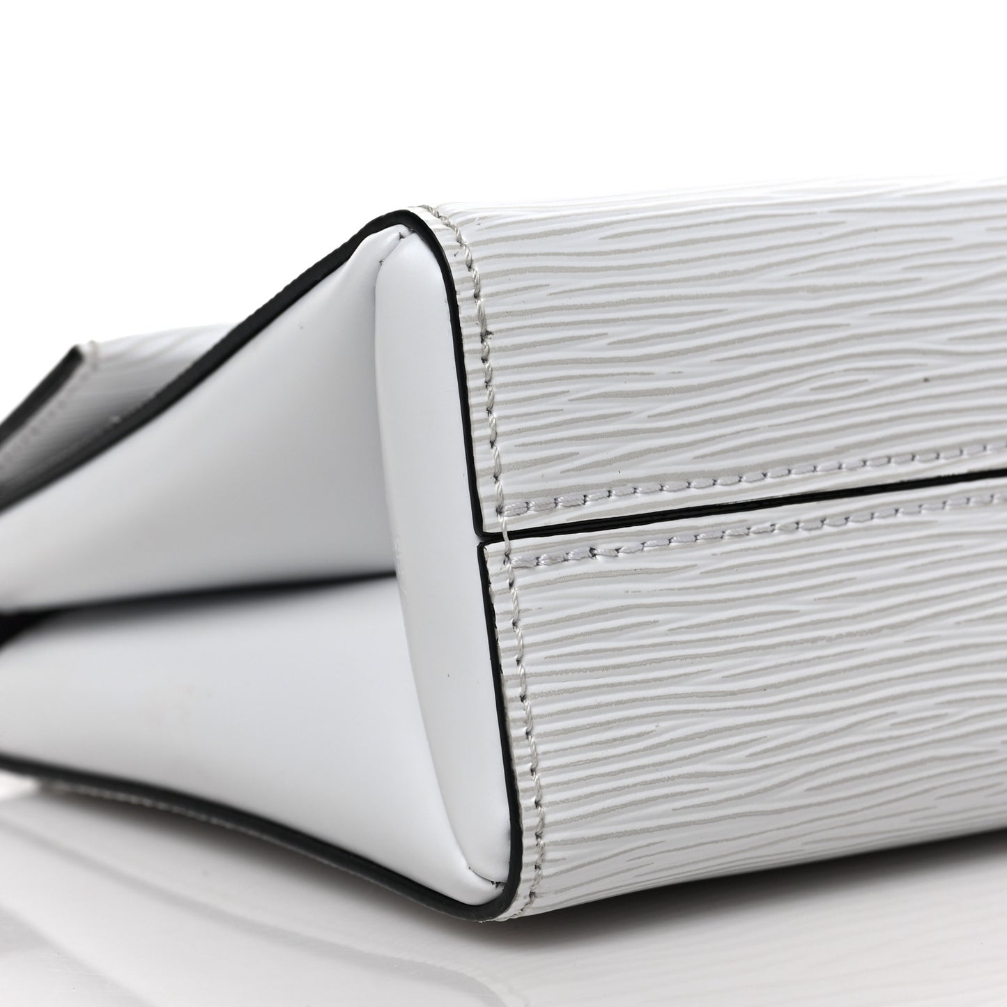 Epi Pochette Grenelle White