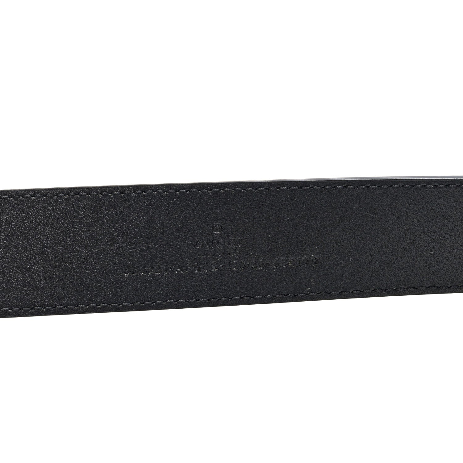 Gucci Calfskin Interlocking G 35mm Belt 120 48 Black 3 of 4