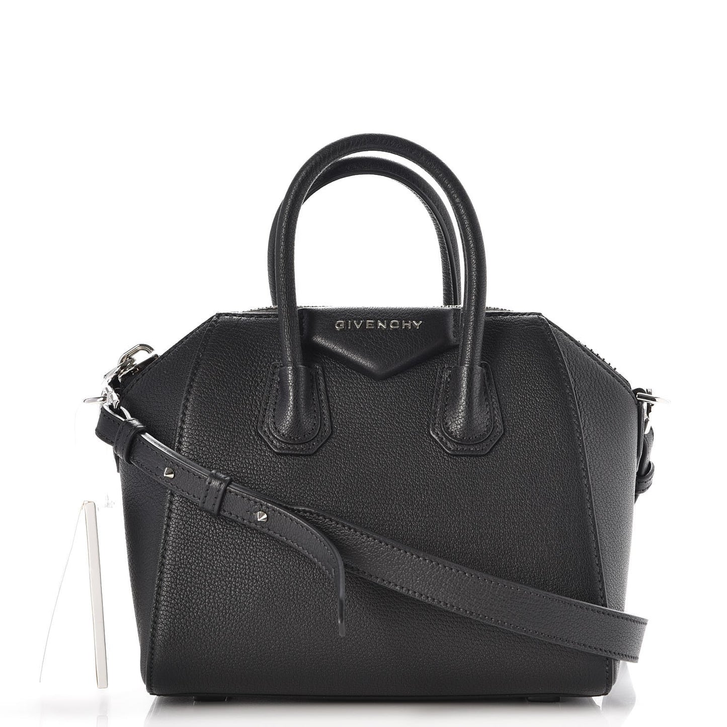 Sugar Goatskin Mini Antigona Black
