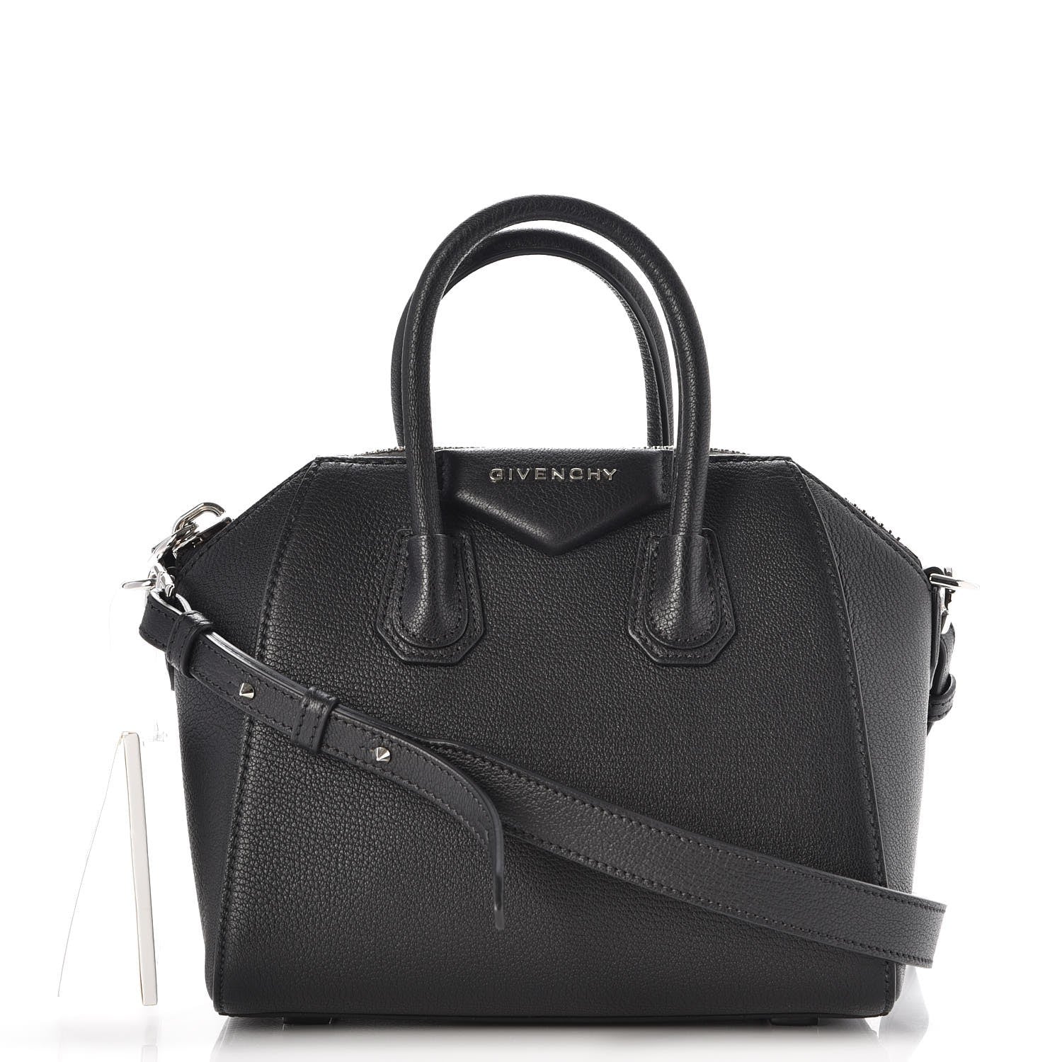 Givenchy Sugar Goatskin Mini Antigona Black 1 of 8
