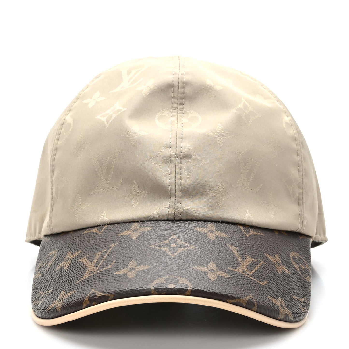 Monogram Polyester Silk LV Get Ready Cap Beige