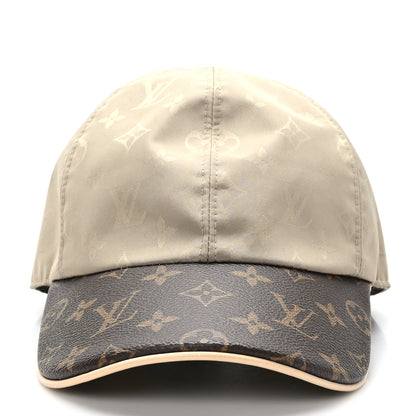 Louis Vuitton Monogram Polyester Silk LV Get Ready Cap Beige 2 of 8