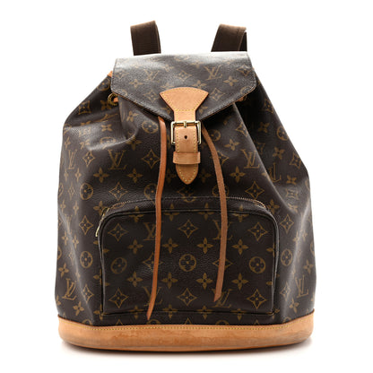 Louis Vuitton Monogram Montsouris GM Backpack 1 of 12