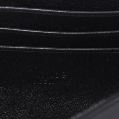 Chloe Suede Calfskin Mini Faye Shoulder Bag Black 6 of 12