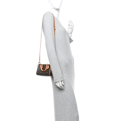 Louis Vuitton Monogram Nano Speedy Bandouliere 2 of 9
