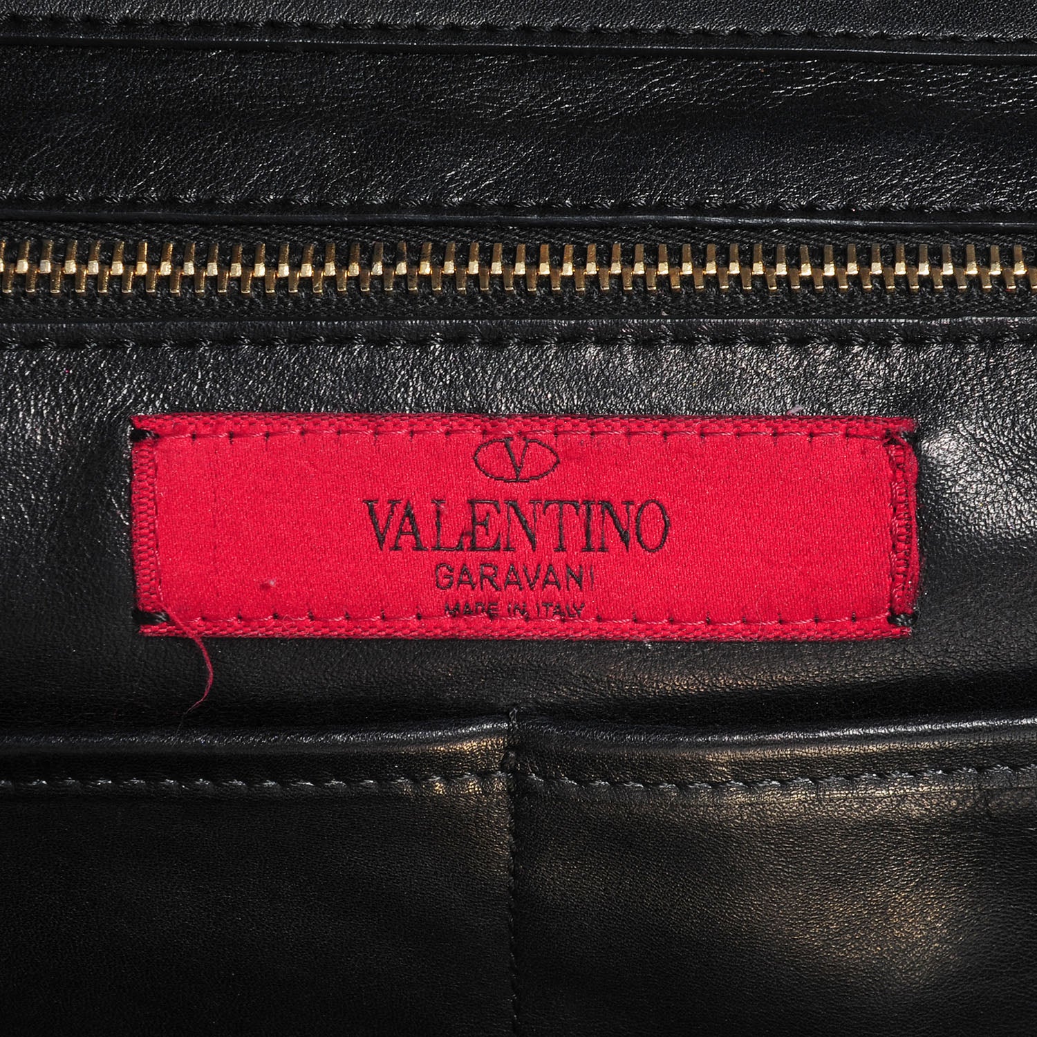 Valentino Garavani Vitello Medium Rockstud Tote Black 6 of 10