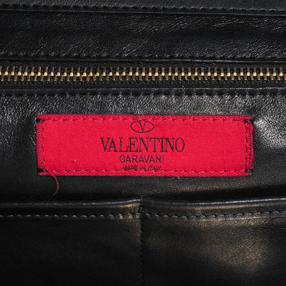Valentino Garavani Vitello Medium Rockstud Tote Black 6 of 10