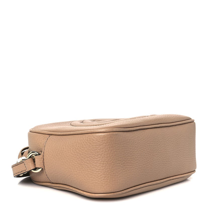 Gucci Pebbled Calfskin Small Soho Disco Bag Camelia 4 of 11
