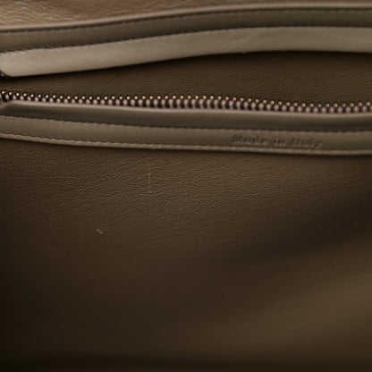 Celine Crocodile Embossed Nubuck Medium Phantom Luggage Beige 13 of 17