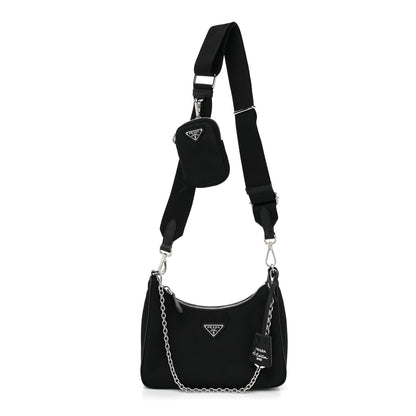 Prada Nylon Re-Edition 2005 Shoulder Bag Black 1 of 8