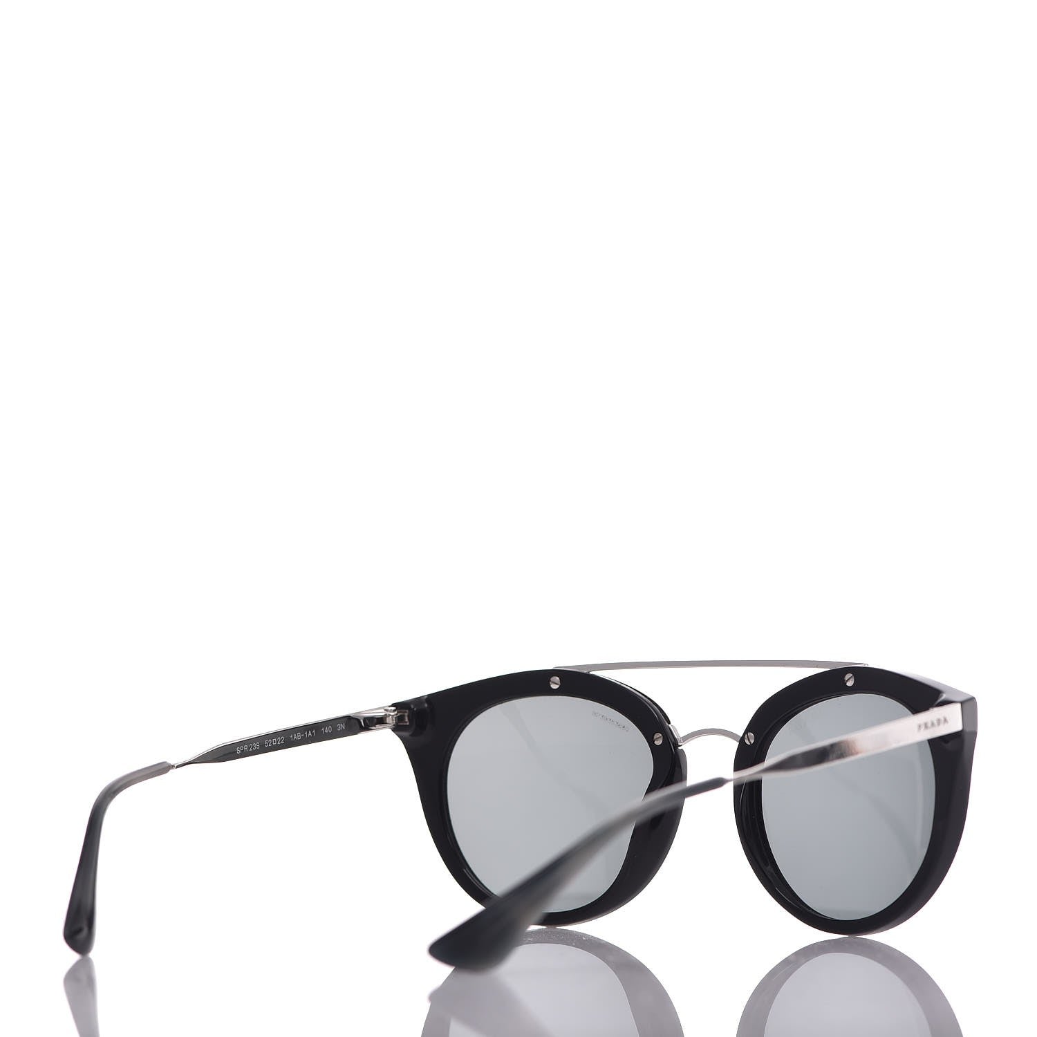 Prada Cinema Sunglasses SPR 23S Black 4 of 8