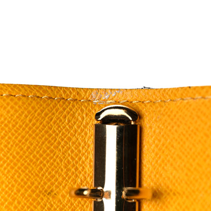 Louis Vuitton Monogram Groom Small Ring Agenda Cover Yellow 9 of 9