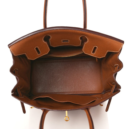 Hermes Togo Birkin 30 Gold 4 of 18