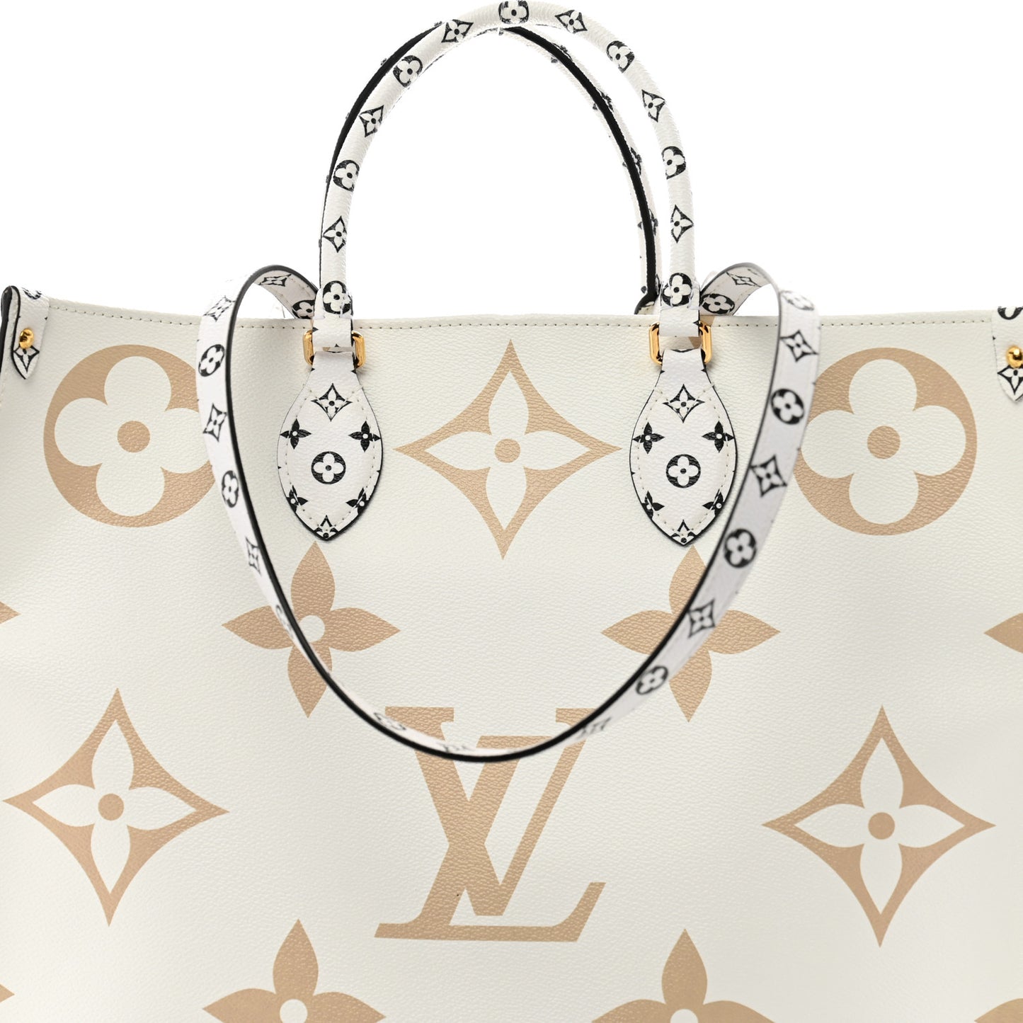 Monogram Giant Onthego GM Kaki Beige