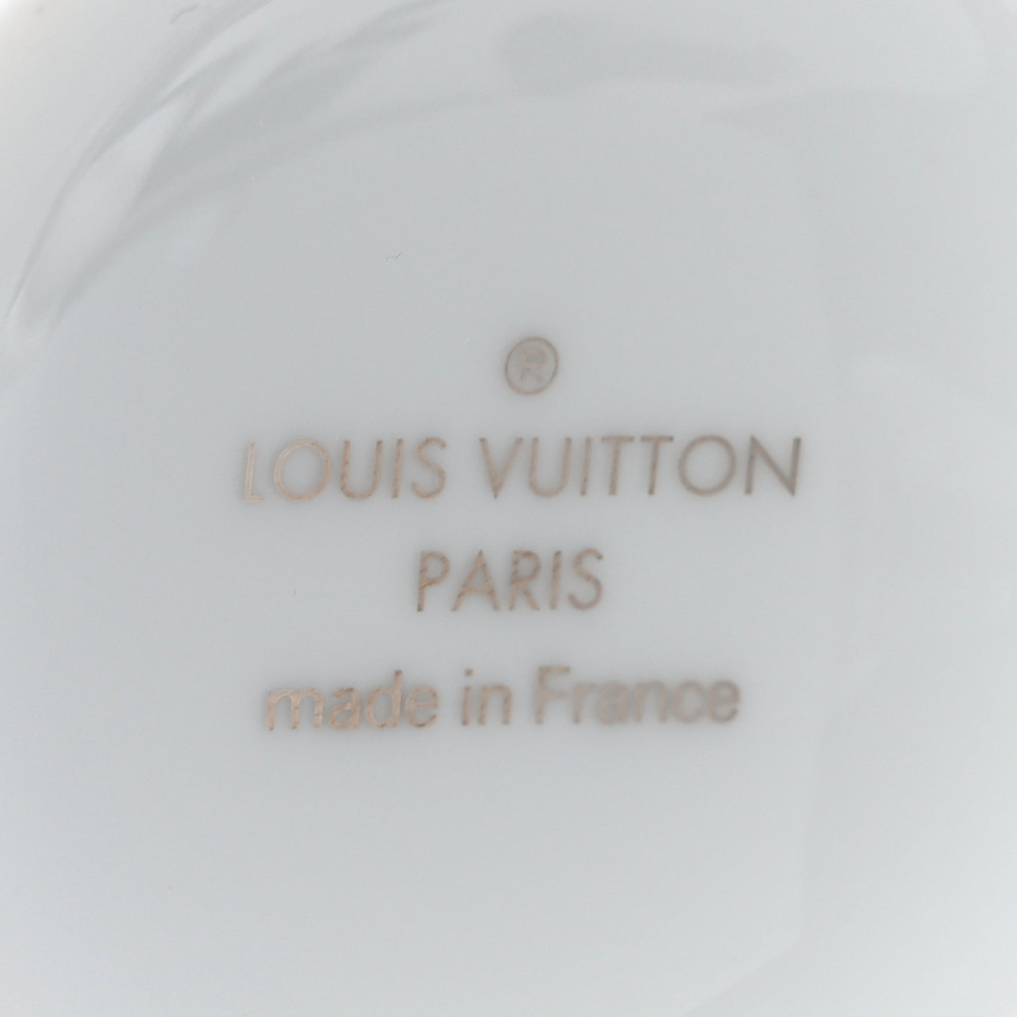 Porcelain Taurillon Louis Cup Green