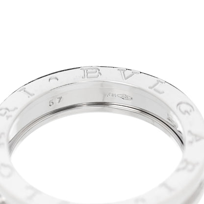 Bulgari 18K White Gold B.Zero1 One-Band Ring 57 8 4 of 5