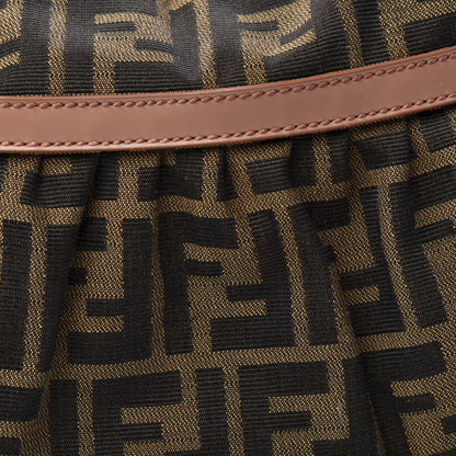 Fendi Zucca Cuoio Lucido Hobo Tobacco Bois de Rose 10 of 10