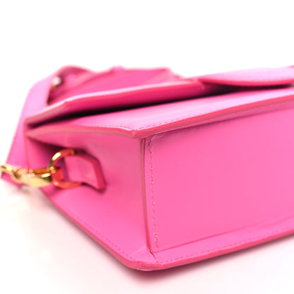 Jacquemus Smooth Calfskin Le Grand Bambino Neon Pink 8 of 9