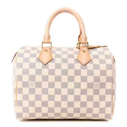 Louis Vuitton LOUIS VUITTON Damier Azur Speedy 25 1 of 15
