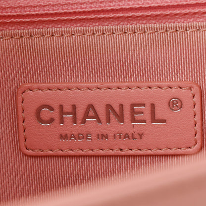 Chanel Lambskin Quilted New Medium Boy Flap Light Pink 6 of 12