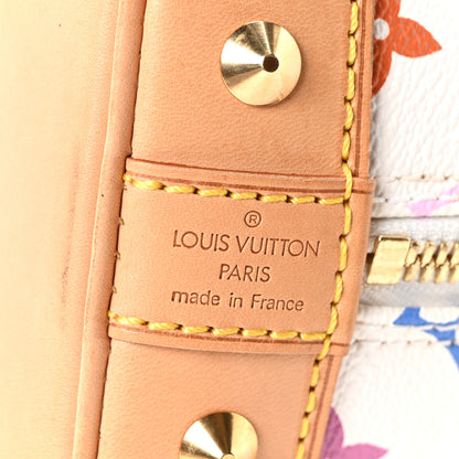 Louis Vuitton Monogram Multicolor Alma White 6 of 9