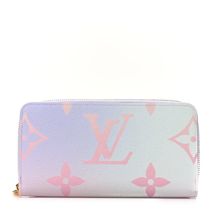 Louis Vuitton Monogram Giant Spring In The City Zippy Wallet Sunrise Pastel 1 of 7