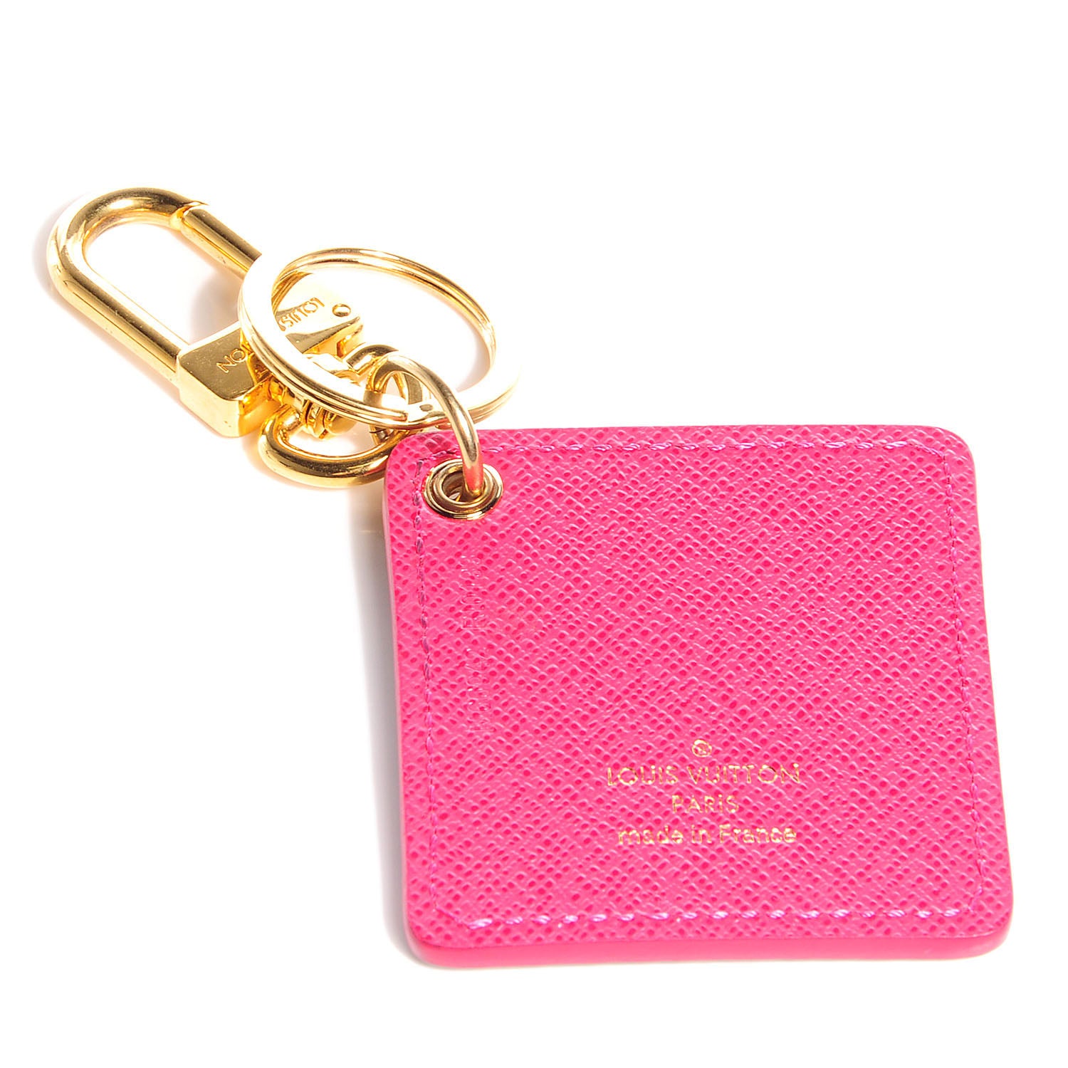 Louis Vuitton Monogram Illustre Carousel Bag Charm Key Ring Pink 3 of 8