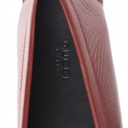 Gucci Cellarius Soft Interlocking G Driver Loafers 40 Deep Carminio 7 of 9