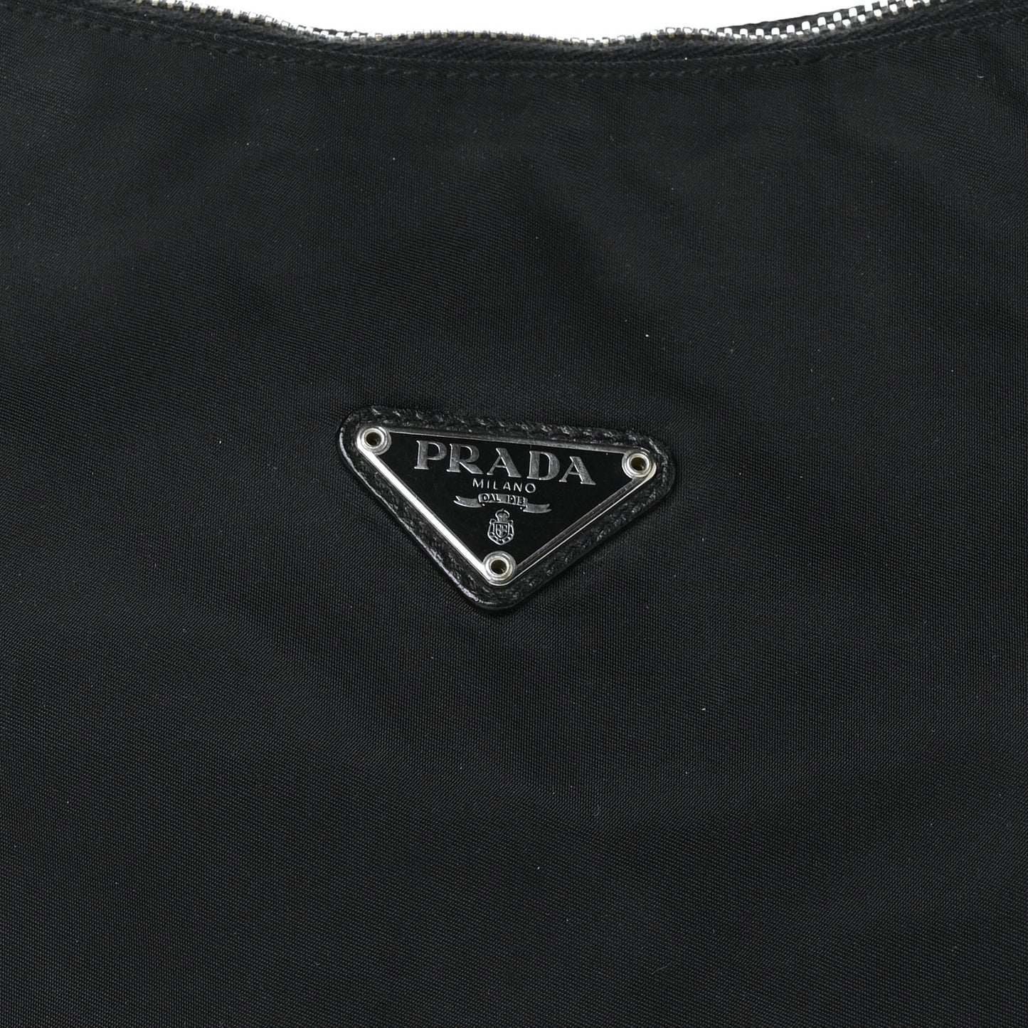 Tessuto Nylon Hobo Black