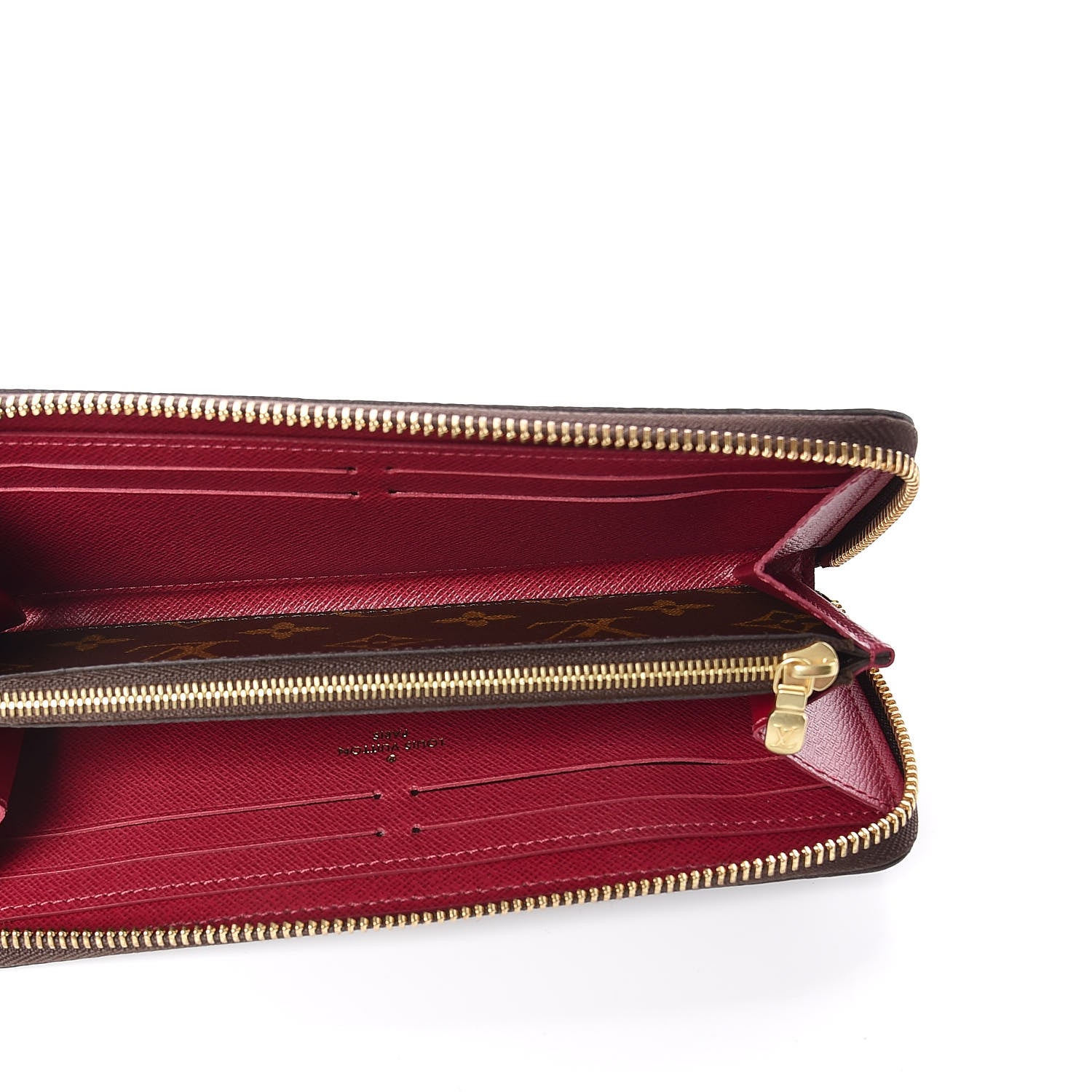 Louis Vuitton Monogram Clemence Wallet Fuchsia 5 of 7